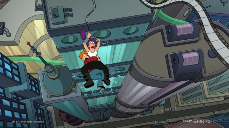 FUTURAMA - "Final Ending: The Last Conclusion" - Fry and his brother sneak into a PG-13 movie as kids... with shocking consequences for the future. (Disney/Matt Groening)