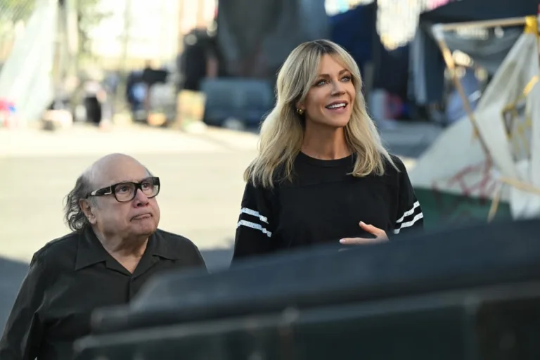 IT'S ALWAYS SUNNY IN PHILADELPHIA -- "Mac and Dennis Tear Their ACL's" -- Season 18, Episode 8 -- Pictured: (l-r) Danny De Vito as Frank, Kaitlin Olson as Dee. CR: Prashant Gupta/FX.