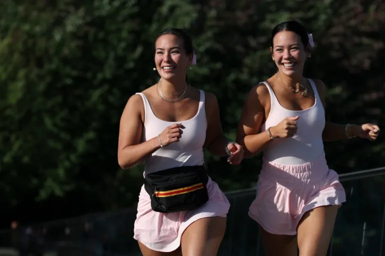 "Sorry Guys, We Used Our Express Pass" -- Coverage of the CBS Original Series THE AMAZING RACE, scheduled to air Wednesday, Sept. 30 (9:30-11:00 PM, ET/PT). Part two airs on Thursday, Oct. 1 (9:30-11:00 PM, ET/PT) Pictured (L-R): Katie Schultz and Charlotte Schultz. Photo: Sara Kempner/CBS ©2026 CBS Broadcasting, Inc. All Rights Reserved.