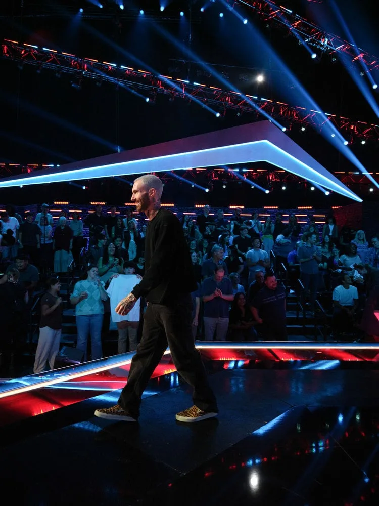 THE VOICE -- "Blind Auditions" Episode 3004 -- Pictured: Adam Levine -- (Photo by: John Jay/NBC)