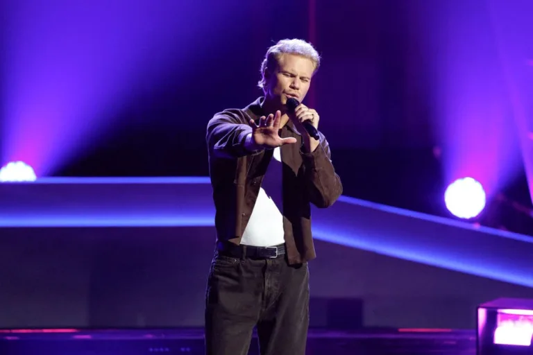 THE VOICE -- "Blind Auditions" Episode 3004 -- Pictured: Cal Cook -- (Photo by: Griffin Nagel/NBC)