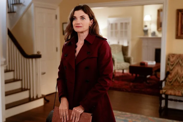 LINE OF FIRE -- "There are Two Wolves" Episode 103 -- Pictured: Meghan Ferguson as Marsha -- (Photo by: Spencer Pazer/NBC)