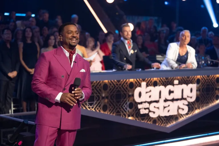 DANCING WITH THE STARS - “Yacht Rock Night” - Thirteen remaining couples cruise into “Yacht Rock Night,” with performances set to smooth grooves, soft-rock classics and iconic hits that defined the yacht rock era. TUESDAY, SEPT. 29 (8:00-10:00 p.m. EDT) on ABC. (Disney/Eric McCandless) 
ALFONSO RIBEIRO, DEREK HOUGH, BRUNO TONIOLI