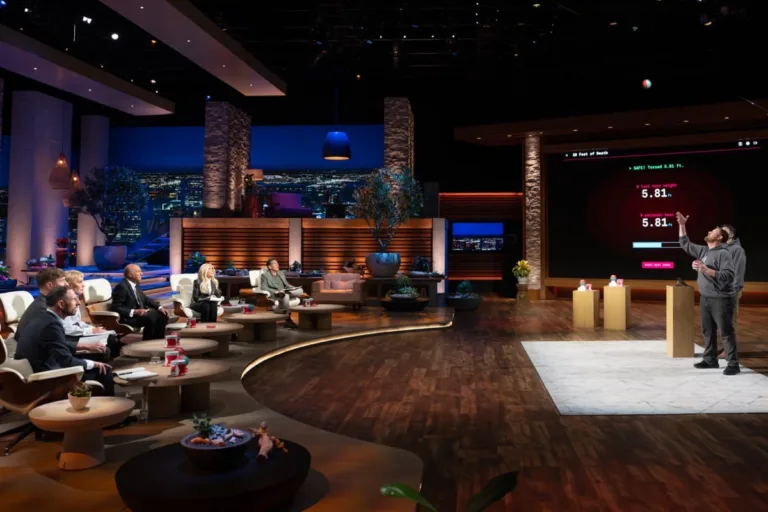 SHARK TANK - “Beast Mode” - The season premiere brings “big-fish energy” as YouTube megastar MrBeast and Jeff Housenbold join as guest Sharks. Entrepreneurs pitch a DIY wedding video service, a finger-shaped caulking tool, an AI-powered ball and a mystery box of returned goods. WEDNESDAY, SEPT. 30 ( 9:02-10:01 p.m. EDT) on ABC. (Disney/Daniel Delgado Jr.) 
JEFFREY HOUSENBOLD, JIMMY DONALDSON, BARBARA CORCORAN, KEVIN O'LEARY, LORI GREINER, DANIEL LUBETZKY, KEVIN MADISON LANGDON, ANDREW TIMOTHY BROWN