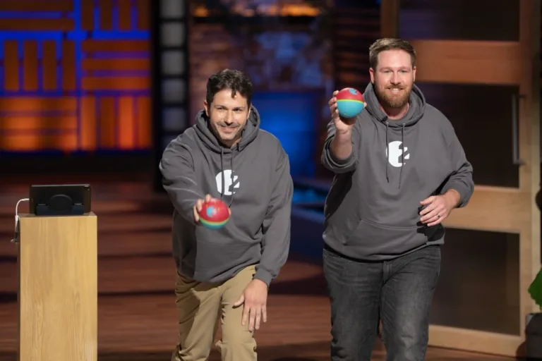 SHARK TANK - “Beast Mode” - The season premiere brings “big-fish energy” as YouTube megastar MrBeast and Jeff Housenbold join as guest Sharks. Entrepreneurs pitch a DIY wedding video service, a finger-shaped caulking tool, an AI-powered ball and a mystery box of returned goods. WEDNESDAY, SEPT. 30 ( 9:02-10:01 p.m. EDT) on ABC. (Disney/Daniel Delgado Jr.) 
KEVIN MADISON LANGDON, ANDREW TIMOTHY BROWN