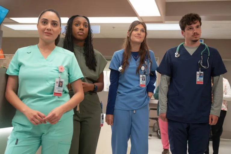 SCRUBS - “My First Time in a While” - J.D. enlists Turk and Elliot to help with Dr. Cox’s care. Meanwhile, Elliot finds an unexpected burst of confidence years in the making. WEDNESDAY, SEPT. 30 (8:00-8:31 p.m. EDT) on ABC. (Disney/Sergei Bachlakov) 
LAYLA MOHAMMADI, AMANDA MORROW, AVA BUNN, JACOB DUDMAN