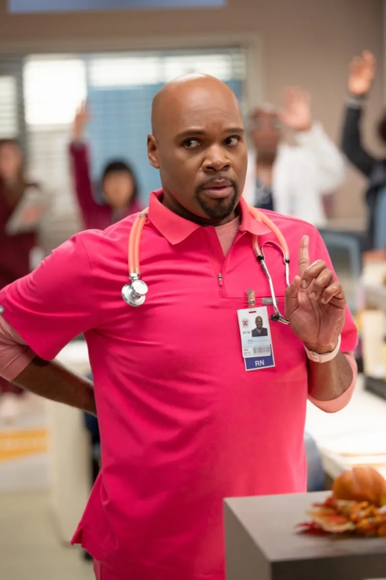 SCRUBS - “My First Time in a While” - J.D. enlists Turk and Elliot to help with Dr. Cox’s care. Meanwhile, Elliot finds an unexpected burst of confidence years in the making. WEDNESDAY, SEPT. 30 (8:00-8:31 p.m. EDT) on ABC. (Disney/Sergei Bachlakov) 
MICHAEL JAMES SCOTT