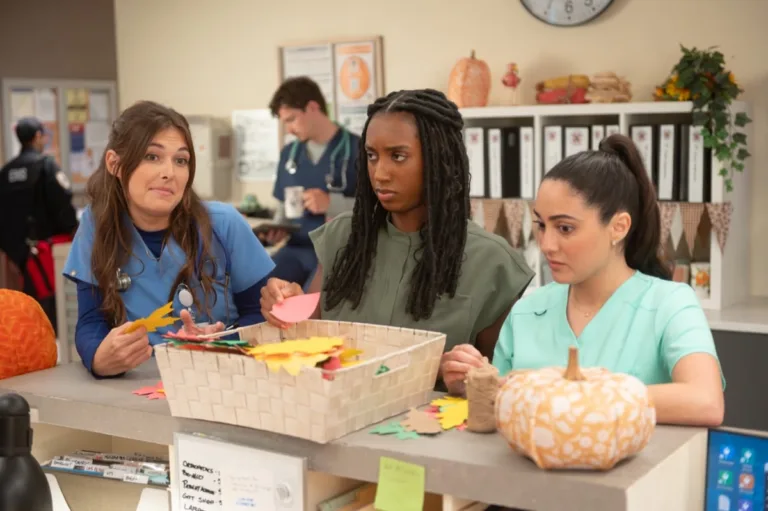 SCRUBS - “My First Time in a While” - J.D. enlists Turk and Elliot to help with Dr. Cox’s care. Meanwhile, Elliot finds an unexpected burst of confidence years in the making. WEDNESDAY, SEPT. 30 (8:00-8:31 p.m. EDT) on ABC. (Disney/Sergei Bachlakov) 
AVA BUNN, AMANDA MORROW, LAYLA MOHAMMADI