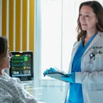 Doc Season 3 Episode 3 “I Know What I Want”: L-R: Guest star and Molly Parker in the "I Know What I Want" episode of DOC airing Tuesday, Oct. 6 (8:00-9:00 PM ET/PT) on FOX. CR: John Medland/FOX. ©2026 FOX Media LLC.