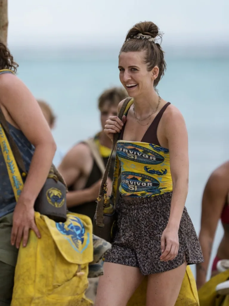 “Weaponized Honesty” – A chilling injury at camp threatens to send one player home. Two tribes face off in a daunting immunity challenge at sea where one tribe struggles to keep afloat. Then, tribal council takes a wild turn when one player attempts a never-before-seen move to save an ally, on SURVIVOR, Wednesday, Sept. 30 (8:00-9:30 PM, ET/PT) on the CBS Television Network, and streaming on Paramount+ (live and on-demand for Paramount+ Premium plan subscribers, or on-demand for Paramount+ Essential subscribers the day after the episode airs)*.   Pictured: Jenna Doore  Photo: Scott Duncan/CBS ©2026 CBS Broadcasting, Inc. All Rights Reserved.