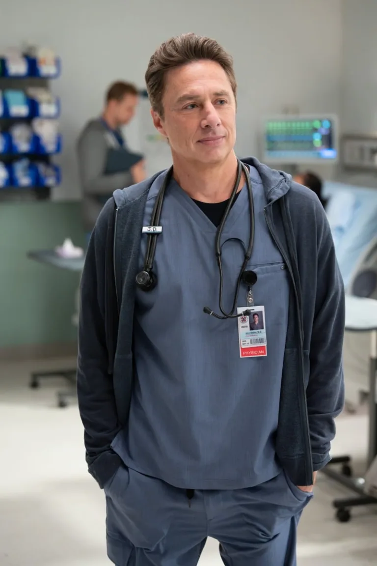 SCRUBS - “My Mentee” - J.D. attempts an insurance workaround, creating tension with his new mentee. Meanwhile, Elliot tries to guide Tosh’s specialty choices, and Turk flexes his own skills as a mentor. WEDNESDAY, SEPT. 30 (8:31-9:02 p.m. EDT) on ABC. (Disney/Sergei Bachlakov) 
ZACH BRAFF