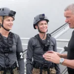 SPECIAL FORCES: WORLD’S TOUGHEST TEST: L-R: Hannah Stocking, Ruby Rose and DS agent Mark Billingham in the episode of SPECIAL FORCES: WORLD’S TOUGHEST TEST airing Thursday, Oct. 1 (9:00-10:00 PM ET/PT) on FOX. CR: Pete Dadds/ FOX. ©2026 FOX Media LLC.