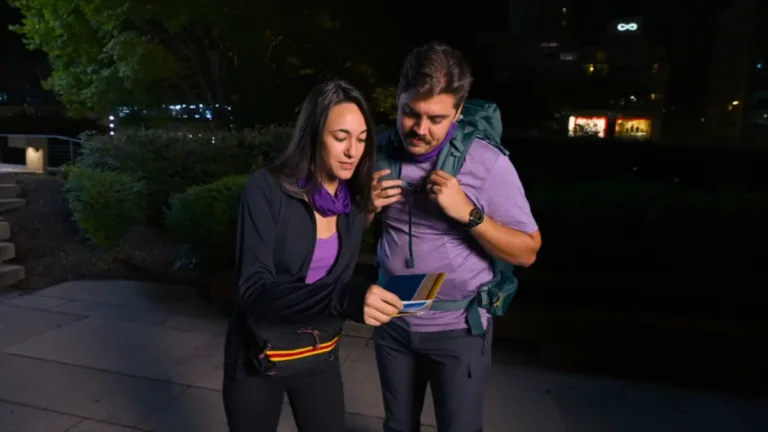 “Are Tomatoes Good for Skin Care?” -- Coverage of the CBS Original Series THE AMAZING RACE, scheduled to air on Thursday, Oct. 1 (9:30-11:00 PM, ET/PT) Pictured (L to R): Erin Taylor, Javi Vintimilla Photo: CBS ©2026 CBS Broadcasting, Inc. All Rights Reserved. Highest quality screengrab available.