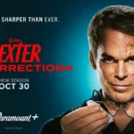Key Art for Dexter: Resurrection Season 2, featuring Michael C. Hall as Dexter Morgan streaming on Paramount+ 2026. Photo credit: Paramount+.