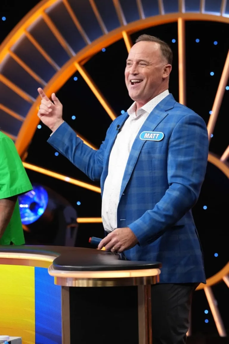 CELEBRITY WHEEL OF FORTUNE - “Gillian Jacobs, Omarion & Matt Iseman” - “Celebrity Wheel of Fortune,” hosted by Ryan Seacrest and Vanna White, welcomes Gillian Jacobs, Omarion and Matt Iseman to spin the world’s most famous wheel in hopes of winning big money for the charity of their choice. FRIDAY, OCT. 2 (8:00-9:00 p.m. EDT) on ABC. (Disney/Eric McCandless) 
MATT ISEMAN