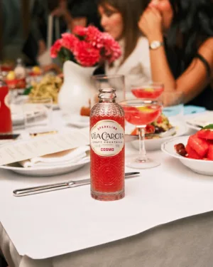 Via Carota Craft Cocktails Sparkling Cosmopolitan