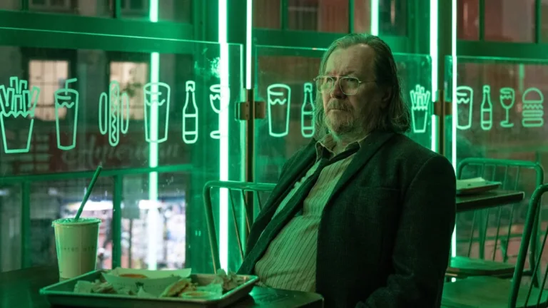 Sir Gary Oldman in "Slow Horses," now streaming on Apple TV.