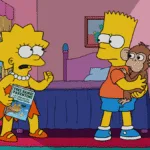 The Simpsons Season 38 Episode 2 Bart and Lisa adopt an abandoned baby chimp and clash over their surprisingly different parenting styles. When the chimp is abducted by a private wild animal zoo, the family goes on a mission to rescue him. Homer is conflicted about saving the ape, because he’s convinced the chimp will tear off his face and groin in the all-new "Diary of a Chimpy Kid" episode of THE SIMPSONS airing Sunday, Oct 4 8:00-8:31 PM ET/PT on FOX.