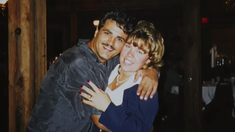 “Betsy Faria” – When church-going mother Betsy Faria is found stabbed to death in her quiet Missouri home, police initially suspect suicide … she’d tried it before. But multiple stab wounds and the surrounding evidence point to her husband. It seems like an open-and-shut case: trial, conviction, done. But then, more dead bodies and strange twists lead back to Betsy’s murder … unraveling a story everyone thought they understood. The second season of HARLAN COBEN’S FINAL TWIST premieres Monday, Oct. 5 (10:00-11:00 PM, ET/PT) on the CBS Television Network, and streaming on Paramount+ (live and on-demand for Paramount+ Premium plan subscribers, or on-demand for Paramount+ Essential subscribers the day after the episode airs)*. Photo: Credit: CBS ©2023 CBS Broadcasting, Inc. All Rights Reserved. Highest quality screengrab available.