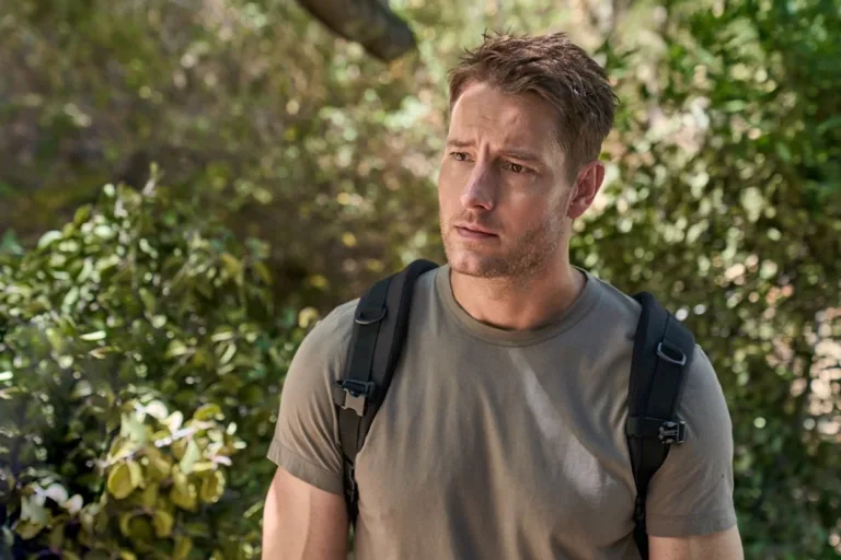 Tracker Season 4 Episode 2 "Switchback" -- Coverage of the CBS Original Series Tracker, scheduled to air on the CBS Television Network.   Pictured: Justin Hartley as Colter Shaw   Photo: Mike Taing/CBS ©2026 CBS Broadcasting, Inc. All Rights Reserved.