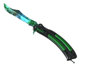 Gamma Doppler Phases on a Butterfly Knife