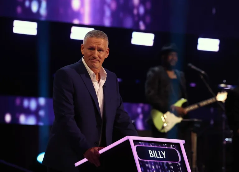 Special Forces star Mark "Billy" Billingham playing Name That Tune for charity.
