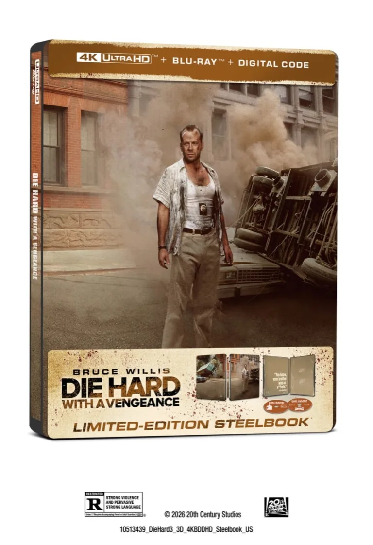 Die Hard With A Vengeance SteelBook Cover