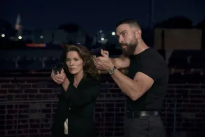 FBI Season 9 Episode 2 "Omissions" -- CBS Original Series FBI, scheduled to air on Monday, Oct. 12 (8:00-9:00 PM, ET/PT), on the CBS Television Network. Pictured (L-R): Alana De La Garza as Special Agent in Charge Isobel Castille and Zeeko Zaki as Special Agent Omar Adom ‘OA’ Zidan. Photo: Bennett Raglin/CBS ©2026 CBS Broadcasting, Inc. All Rights Reserved.