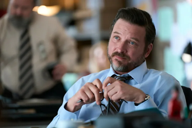 Law & Order Toronto: Criminal Intent Season 2 Episode 2 -- “Digital Lipstick” -- Image Number: LOTCI202_3812303 -- Pictured: Aden Young as Detective Sergeant Henry Graff. -- Photo Credit: Steve Wilkie-- © 2026 All Rights Reserved.