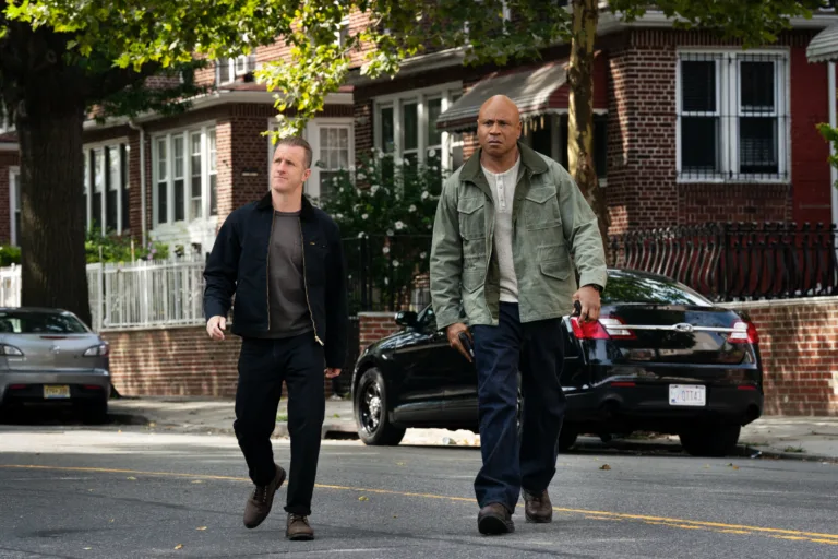 NCIS New York Season 1 Episode 2 “Family Business” - When a jewelry store robbery involving military explosives leads to the death of the jeweler’s son, the team is called into action to track who was behind the deadly heist, on the CBS Original series NCIS: NEW YORK, Tuesday, Oct. 13 (9:00-10:00 PM, ET/PT) on the CBS Television Network, and streaming on Paramount+ Pictured (L-R): Scott Caan as NCIS Special Agent Nick Schaeffer and LL COOL J as NCIS Special Agent Sam Hanna. Photo: Cara Howe/CBS ©2026 CBS Broadcasting, Inc. All Rights Reserved.