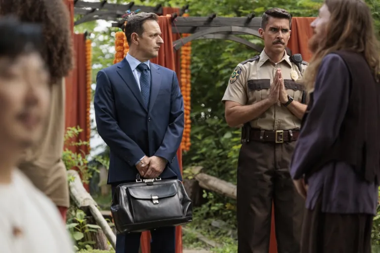 BEST MEDICINE: L-R: Josh Charles and Josh Segarra in the “No Place Like Om” episode of BEST MEDICINE airing Tuesday, October 13 (8:00-9:00 PM ET/PT) on FOX. © 2026 Fox Media LLC. CR: Francisco Roman/FOX.