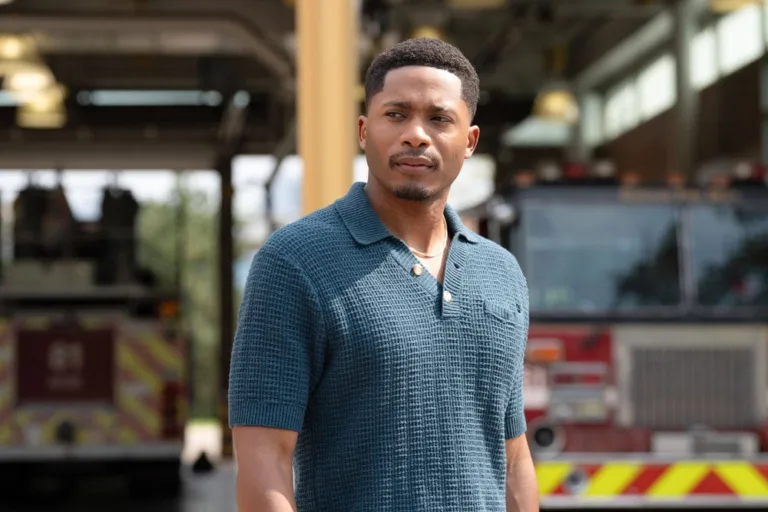 CHICAGO FIRE -- "Rattle the Cage" Episode 1502 -- Pictured: Da'Vinchi as Marcus Burke -- (Photo by: Peter Gordon/NBC)