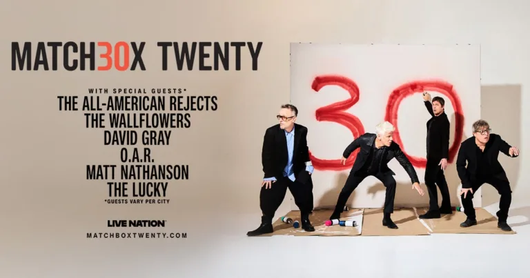 Matchbox Twenty Celebrate 30th Anniversary Tour Dates