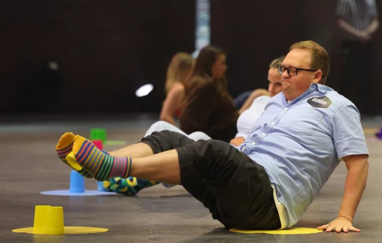 99 TO BEAT Season 2 Episode 4 : Contestants in the “It’s All About The Balance” episode of 99 TO BEAT airing Wednesday, Oct. 14 (9:00-10:00 PM ET/PT) on FOX. CR: FOX. ©2026 FOX Media LLC.