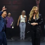 99 TO BEAT Season 2 Episode 4 : L-R: Ken Jeong and Erin Andrews in the “It’s All About The Balance” episode of 99 TO BEAT airing Wednesday, Oct. 14 (9:00-10:00 PM ET/PT) on FOX. CR: FOX. ©2026 FOX Media LLC.
