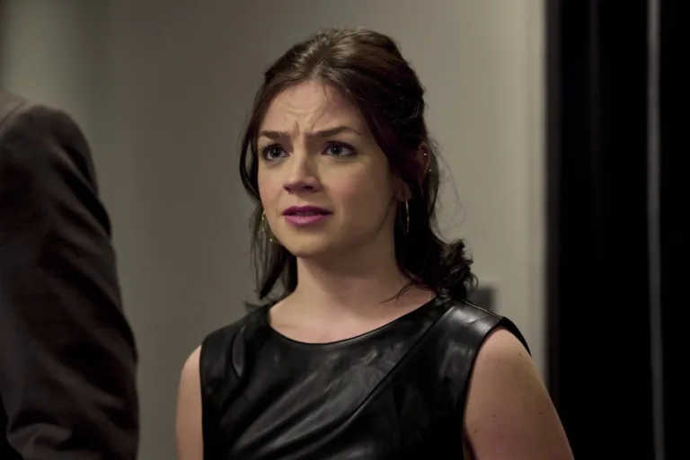 Cupertino Season 1 Episode 2 "Vik & Bo" -- Coverage of the CBS Original Series CUPERTINO, scheduled to air on the CBS Television Network. Pictured: Ella Stiller as Christy Palladino. Photo: Elizabeth Fisher/CBS ©2026 CBS Broadcasting, Inc. All Rights Reserved.