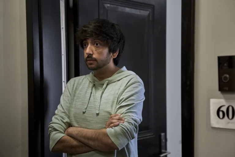 Cupertino Season 1 Episode 2 "Vik & Bo" -- Coverage of the CBS Original Series CUPERTINO, scheduled to air on the CBS Television Network. Pictured: Nik Dodani as Vikram Malhotra. Photo: Elizabeth Fisher/CBS ©2026 CBS Broadcasting, Inc. All Rights Reserved.