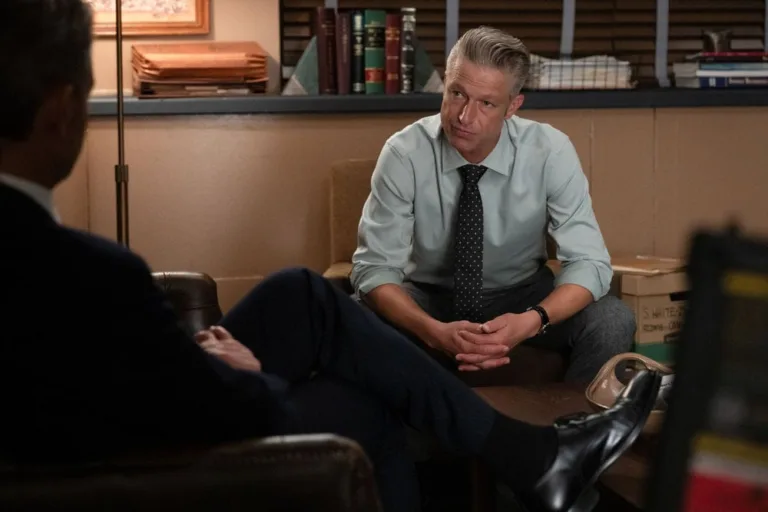 LAW & ORDER SVU Season 28 Episode 2  -- "Midway" Episode 28002 -- Pictured: Peter Scanavino as A.D.A Dominick "Sonny" Carisi Jr. -- (Photo by: Virginia Sherwood/NBC)