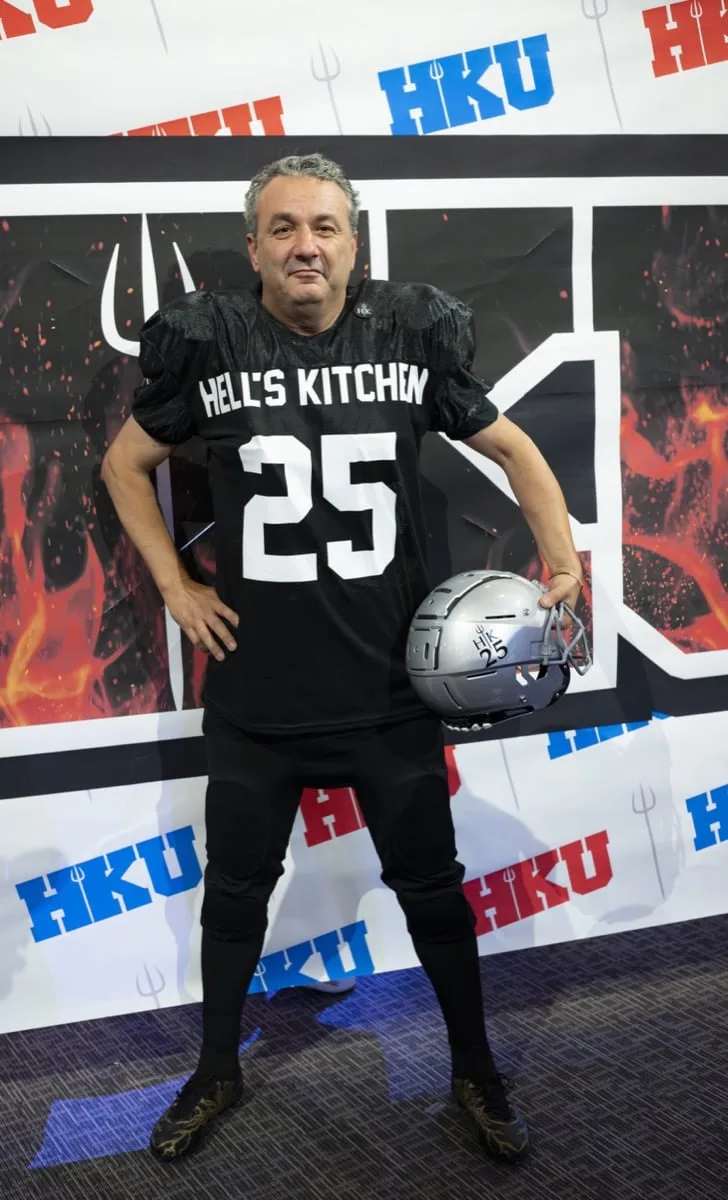 HELL'S KITCHEN Season 25 Episode 2 : Hell’s Kitchen maître d’, Marino Monferrato in the "Hell’s Kitchen University " episode of HELL’S KITCHEN airing Thursday, October 15 (8:00- 9:01PM ET/PT) on FOX. CR: Jeff Neira / FOX. ©2026 FOX Media LLC.