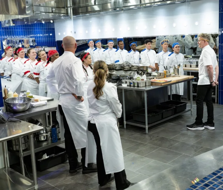 HELL'S KITCHEN: Gordon Ramsay in the "Hell’s Kitchen University " episode of HELL’S KITCHEN airing Thursday, October 15 (8:00- 9:01PM ET/PT) on FOX. CR: Jeff Neira / FOX. ©2026 FOX Media LLC.