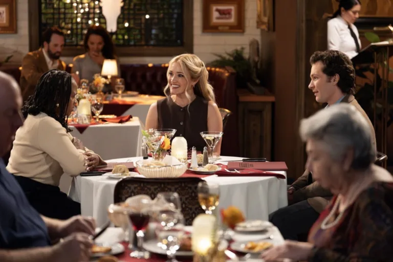 “A Serious Journalist and Your Brain on Drugs” – CBS Original Series GEORGIE & MANDY’S FIRST MARRIAGE, Scheduled to air on Thursday, October 15th (8:00-8:31 PM, ET/PT) on the CBS Television Network. Pictured (L-R): Yolanda Snowball as Rose, Emily Osment as Mandy, Montana Jordan as Georgie Photo: Troy Harvey/CBS/Warner Bros. © 2026 CBS Broadcasting Inc. All Rights Reserved.