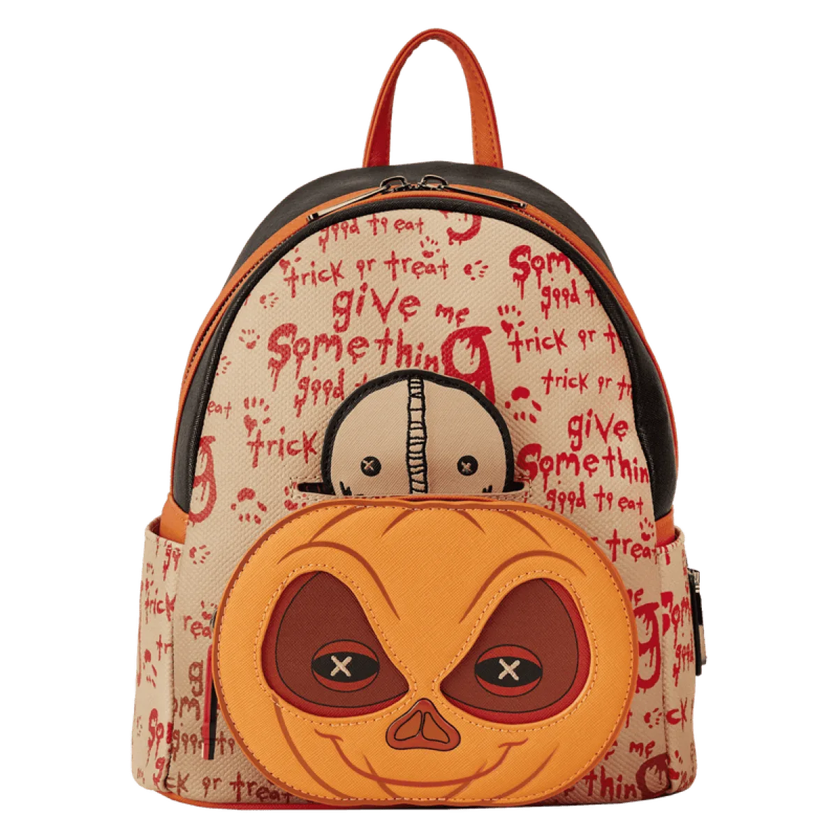 Loungefly Trick ’r Treat Sam Pumpkin Mini Backpack product photo