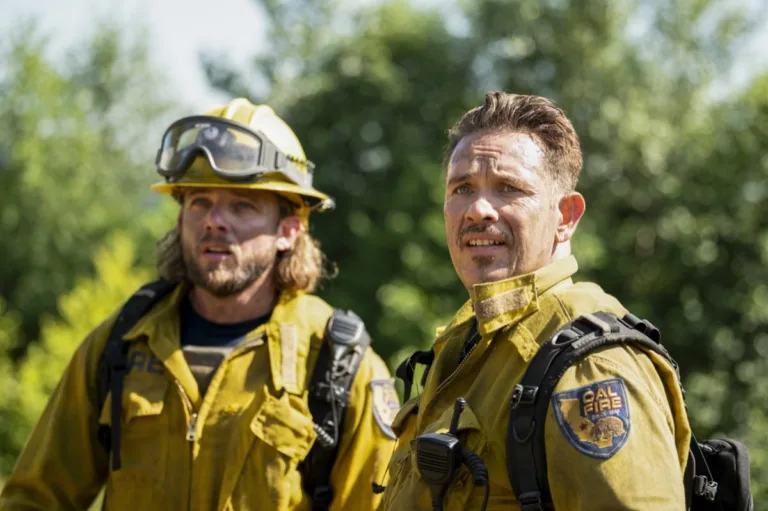 Fire Country Season 5 Episode 2 - "Fire Under Fire" -- CBS Original Series Fire Country, scheduled to air on Friday, October 16 (9:00-10:00 PM, ET/PT), on the CBS Television Network. Pictured: Kevin Alejandro as Manny Perez. Photo: Sergei Bachlakov/CBS ©2026 CBS Broadcasting, Inc. All Rights Reserved.