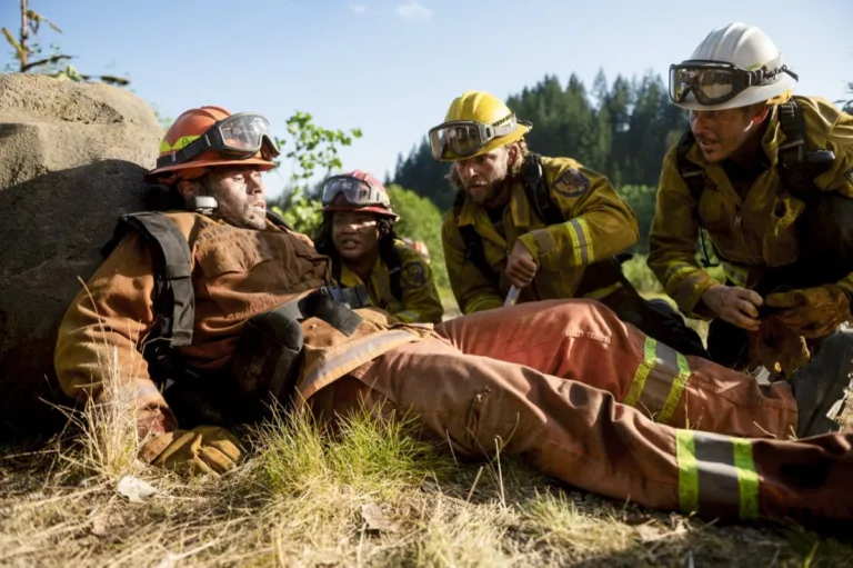 "Fire Under Fire" -- CBS Original Series Fire Country, scheduled to air on Friday, October 16 (9:00-10:00 PM, ET/PT), on the CBS Television Network. Pictured (L-R): Ethan Jones Romero as Angel Perez, Jules Latimer as Eve Edwards, Max Thieriot as Bode Leone, and Kevin Alejandro as Manny Perez. Photo: Sergei Bachlakov/CBS ©2026 CBS Broadcasting, Inc. All Rights Reserved.