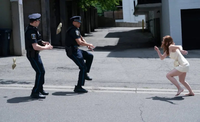 "Ripple Effect " -- Coverage of the CBS Original Series Boston Blue, scheduled to air on the CBS Television Network. Pictured (L-R): Mika Amonsen as Sean Reagan, Marcus Scribner as Jonah Silver, Jordan Clark as Sadie Atwater. Photo: Ian Watson/CBS ©2026 CBS Broadcasting, Inc. All Rights Reserved.