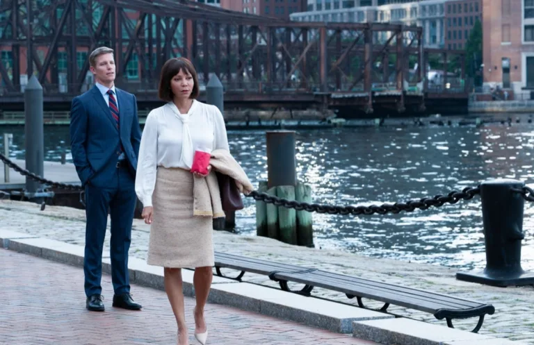 "Ripple Effect " -- Coverage of the CBS Original Series Boston Blue, scheduled to air on the CBS Television Network. Pictured (L-R): Ward Horton as Thad Longfellow and Gloria Reuben as Mae Silver Photo: Seacia Pavao/CBS ©2026 CBS Broadcasting, Inc. All Rights Reserved.