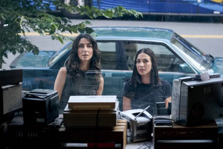 "Radio Active" -- CBS Original Series CIA, scheduled to air on Monday, Oct. 19 (9:00-10:00 PM, ET/PT), on the CBS Television Network. Pictured (L-R): Necar Zadegan as Deputy Chief of Station Nikki Reynard and Natalee Linez as CIA Analyst Gina Gosian. Photo: Mark Schafer/CBS ©2026 CBS Broadcasting, Inc. All Rights Reserved.