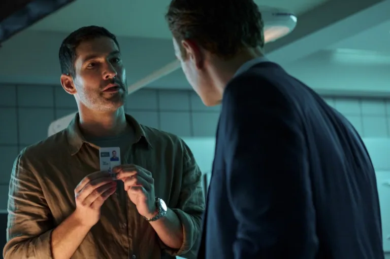 "Radio Active" -- CBS Original Series CIA, scheduled to air on Monday, Oct. 19 (9:00-10:00 PM, ET/PT), on the CBS Television Network. Pictured: Tom Ellis as CIA Case Officer Colin Glass. Photo: Mark Schafer/CBS ©2026 CBS Broadcasting, Inc. All Rights Reserved.
