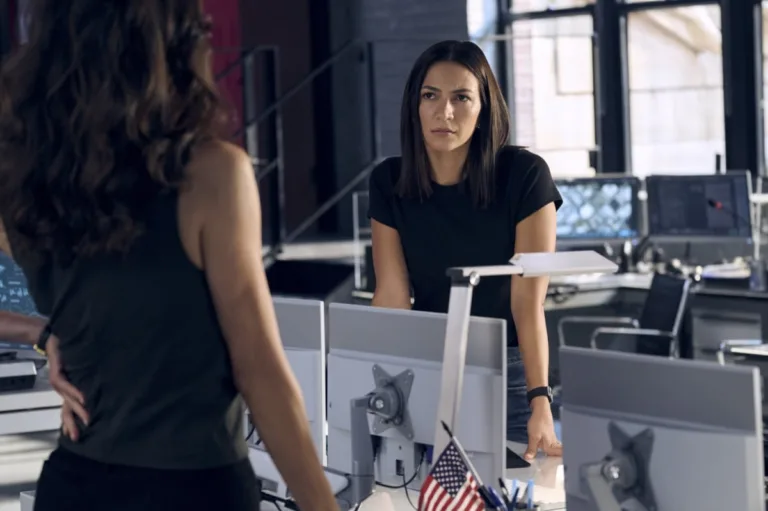 CIA Season 2 Episode 3 "Radio Active" -- CBS Original Series CIA, scheduled to air on Monday, Oct. 19 (9:00-10:00 PM, ET/PT), on the CBS Television Network. Pictured: Natalee Linez as CIA Analyst Gina Gosian. Photo: Mark Schafer/CBS ©2026 CBS Broadcasting, Inc. All Rights Reserved.