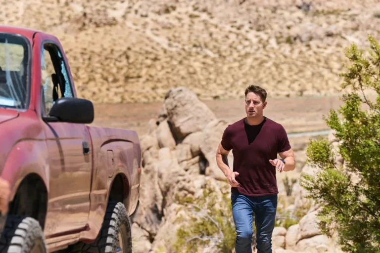 "Original Parts" -- Coverage of the CBS Original Series Tracker, scheduled to air on the CBS Television Network.   Pictured: Justin Hartley as Colter Shaw  Photo: Mike Taing/CBS ©2026 CBS Broadcasting, Inc. All Rights Reserved.